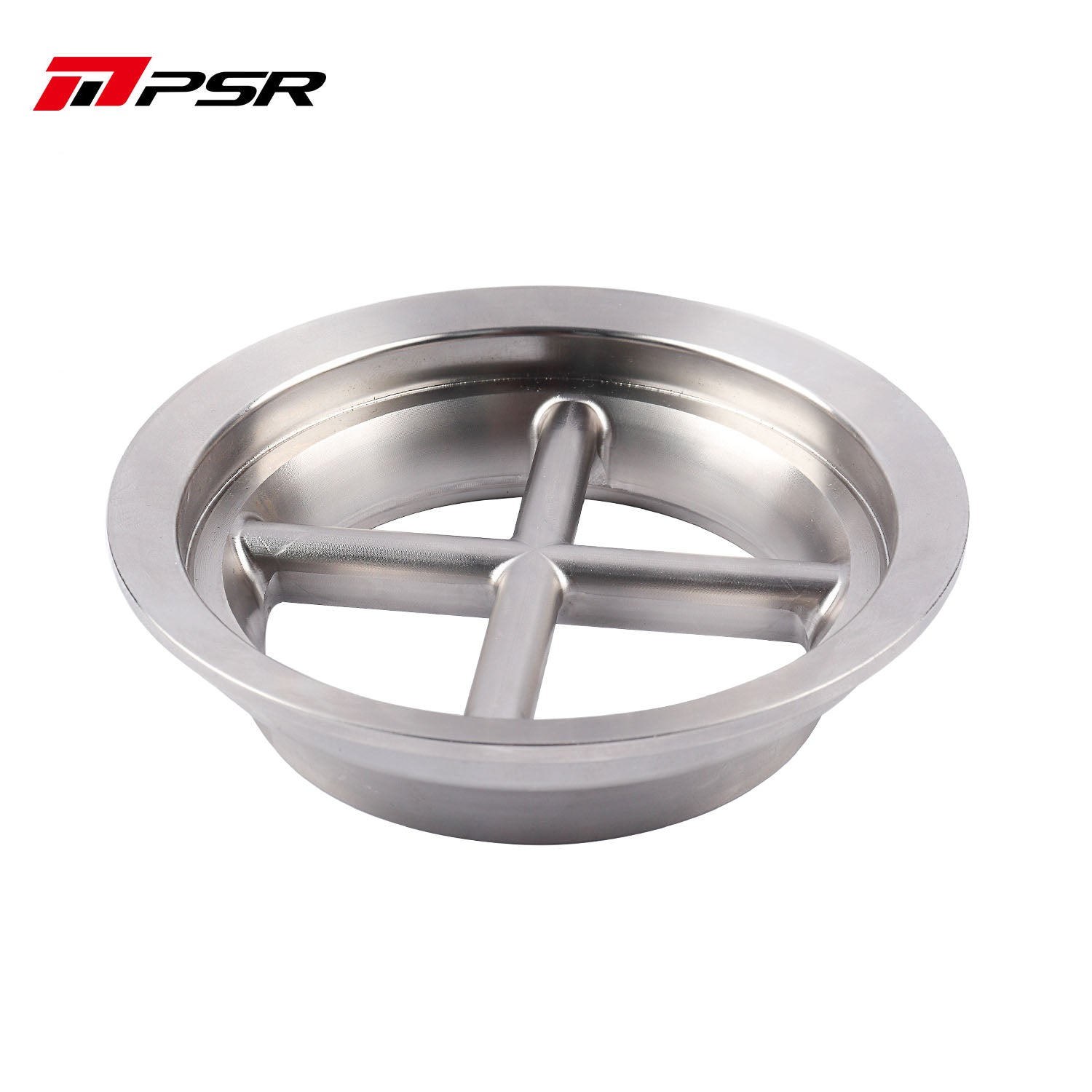 PSR - 5” to 4” Stainless Steel Cross Guard Flange Clamp Kit for 400 Series Turbos Turbine Housing Outlet