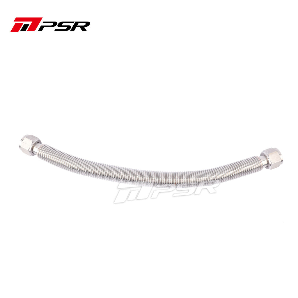 PSR - 12AN | 10AN Stainless Steel Turbo Oil Drain/Return flexible Pipe 300mm/450mm/600mm