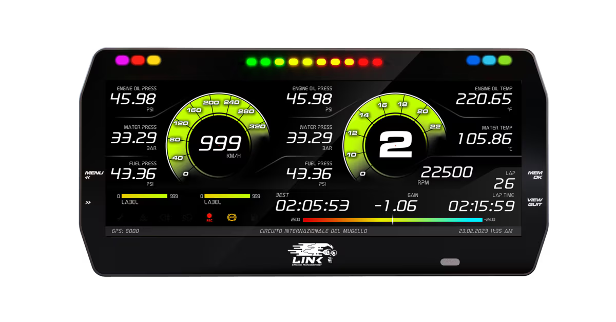 LINK ECU - LINK MXT Strada 10-inch Dash Street or Race Edition