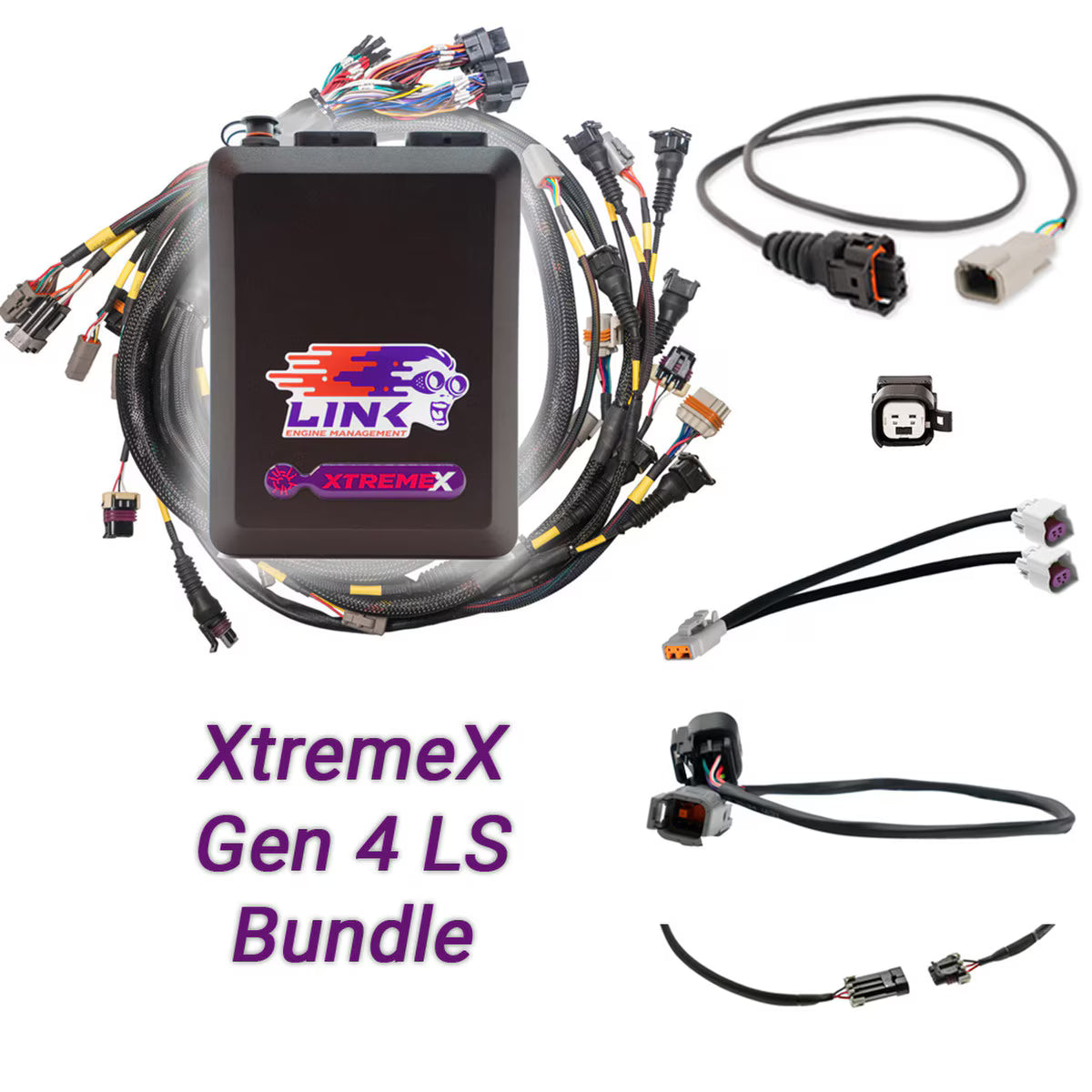 LINK ECU - Gen4 LS Drive-By-Wire Bundle: G4X XtremeX ECU + LS Engine Harness bundle