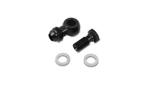 Vibrant - Single Banjo Adapter Assembly, Male AN Flare with Metric Bolt