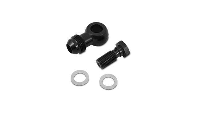 Vibrant - Single Banjo Adapter Assembly, Male AN Flare with Imperial Bolt