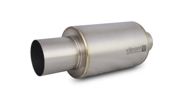 Vibrant - Titanium Universal Mufflers with Exhaust Tip