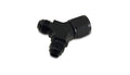 Vibrant - 90 Degree Y Adapters, Female AN Flare to Male AN Flare