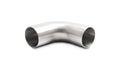 Vibrant - 304 Stainless Steel 90° Brushed Mandrel Bends with Extended Leg Length