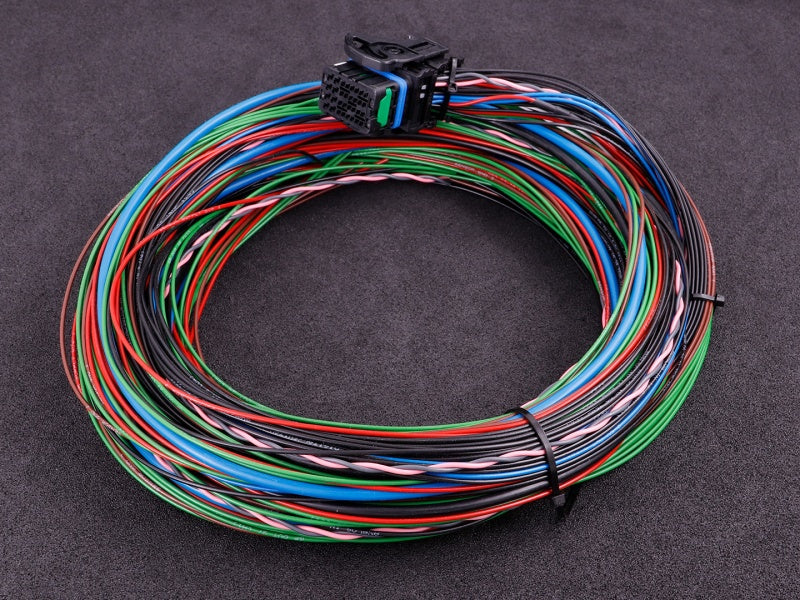 MaxxECU - PRO flying lead harness 3m Connector 4 (extra in/out, CAN 2, KNOCK)