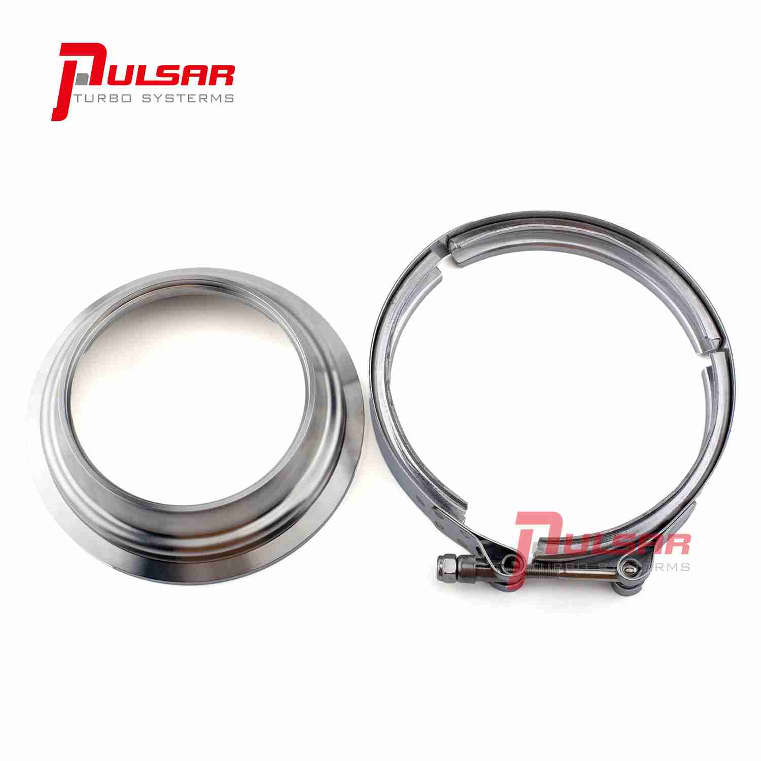 PSR - 400 T6 Turbo 5” to 4″ Stainless Steel Flange Clamp Kit
