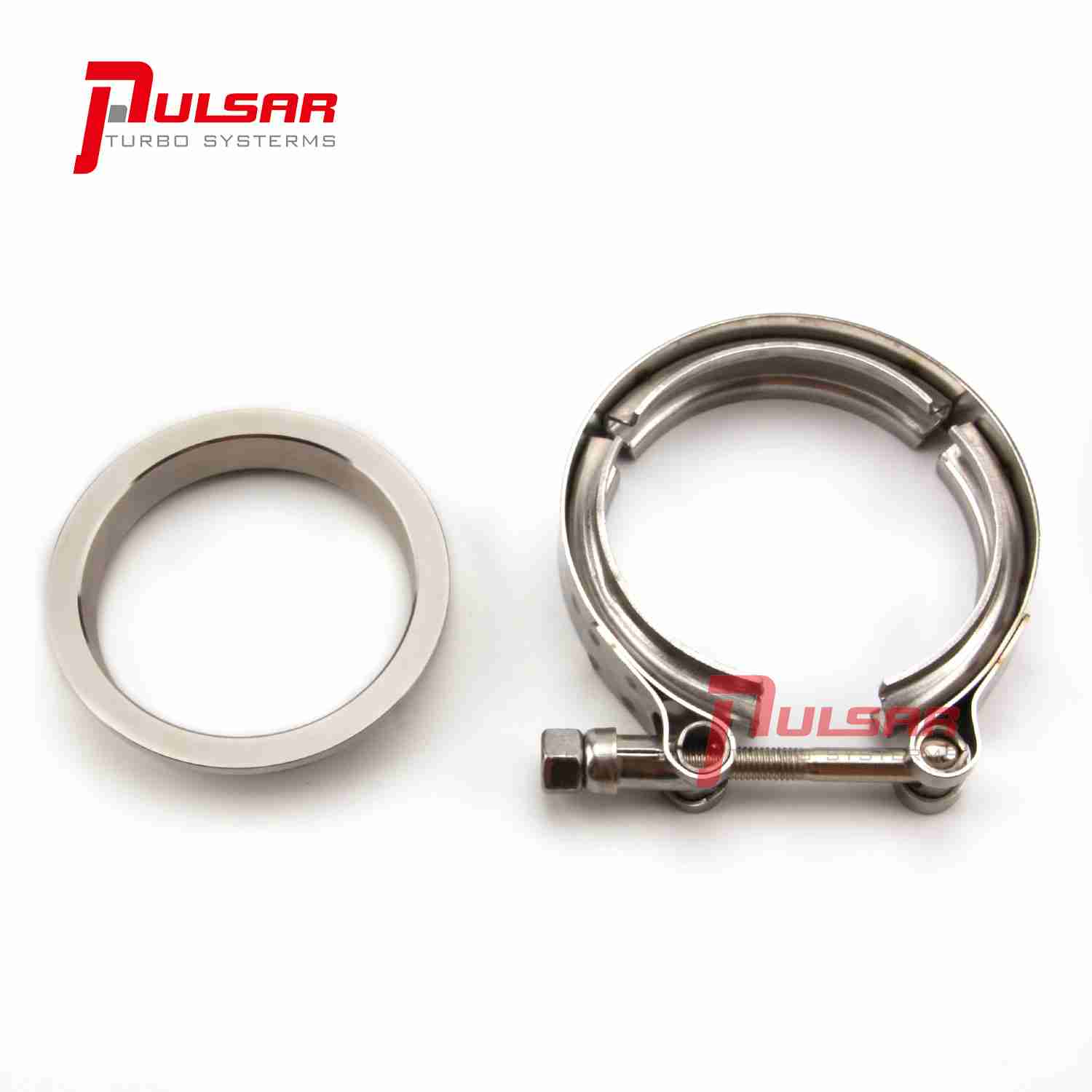 PSR - 3” Stainless Steel V-Band Flange & Clamp Kit for Precision Turbo T4 T67 T72 T76