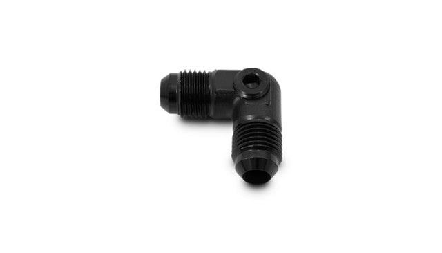 Vibrant - Male AN Flare 90 Degree Union Adapters with 1/8" NPT Port