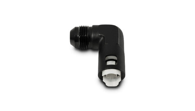 Vibrant - 90 Degree Male AN Flare Quick Disconnect EFI Adapters