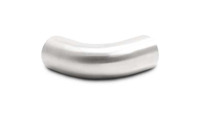 Vibrant - 304 Stainless Steel 90° Brushed Mandrel Bends with Extended Leg Length