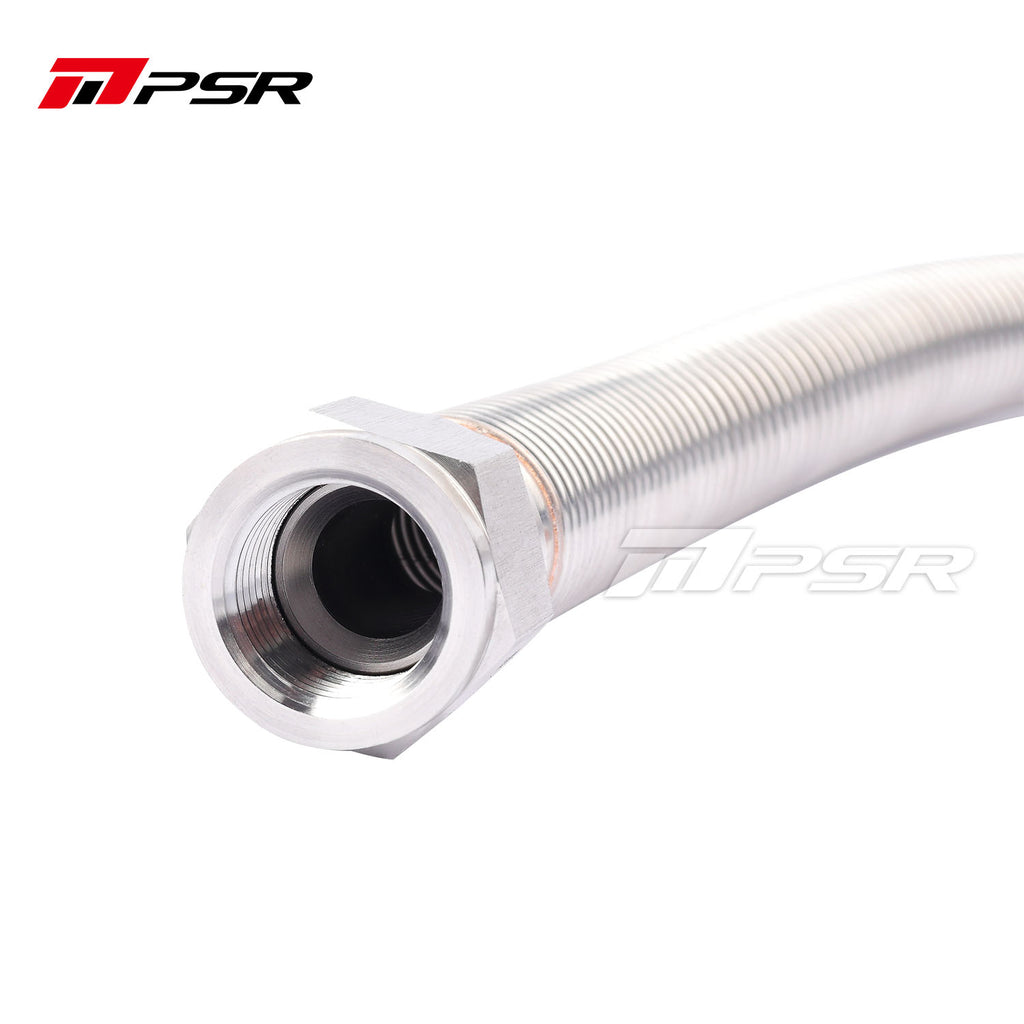 PSR - 12AN | 10AN Stainless Steel Turbo Oil Drain/Return flexible Pipe 300mm/450mm/600mm