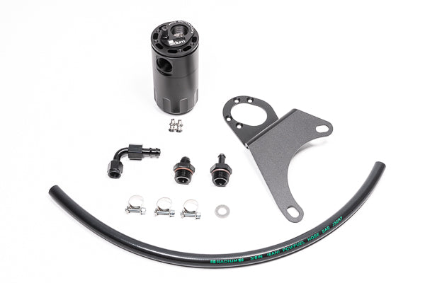 Radium Engineering PCV Catch Can Kit Mitsubishi EVO 8-9 CT9A (20-0116-FL)