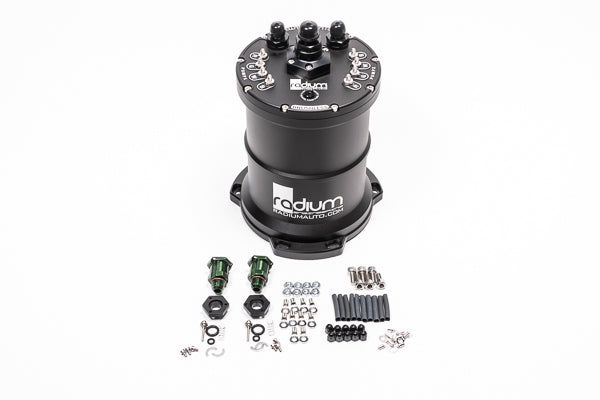 Radium Multi-Pump Fuel Surge Tank - TI Automotive E5LM Brushless