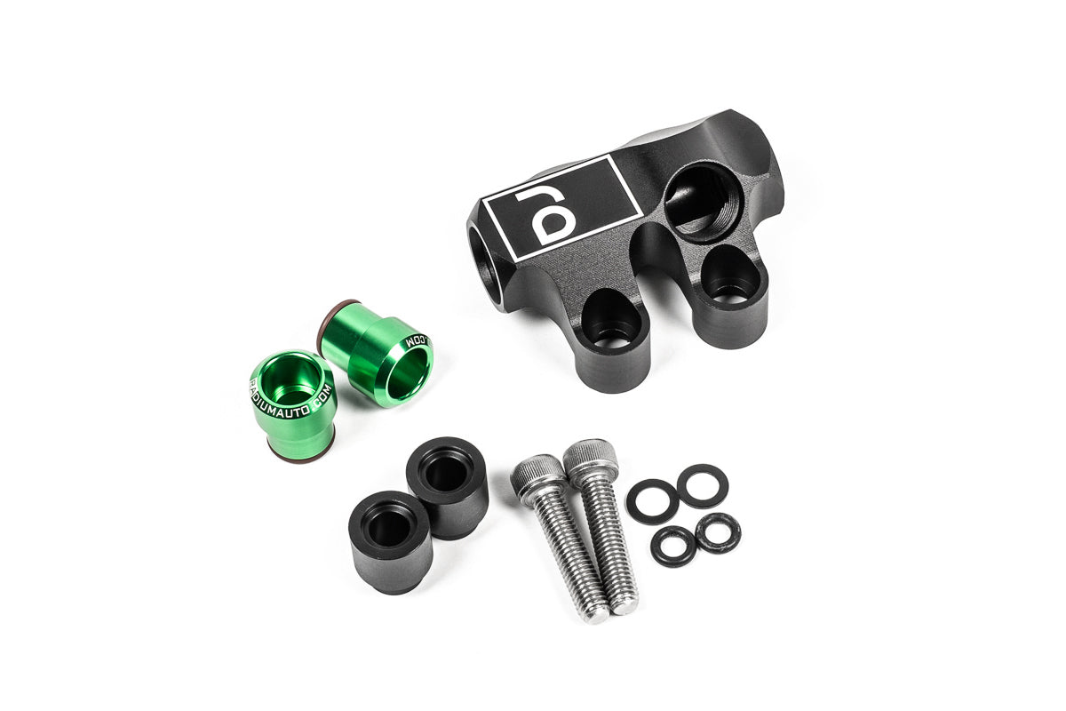 Radium - Fuel Rail for Top Feed Conversion for Mazda 13B Primary