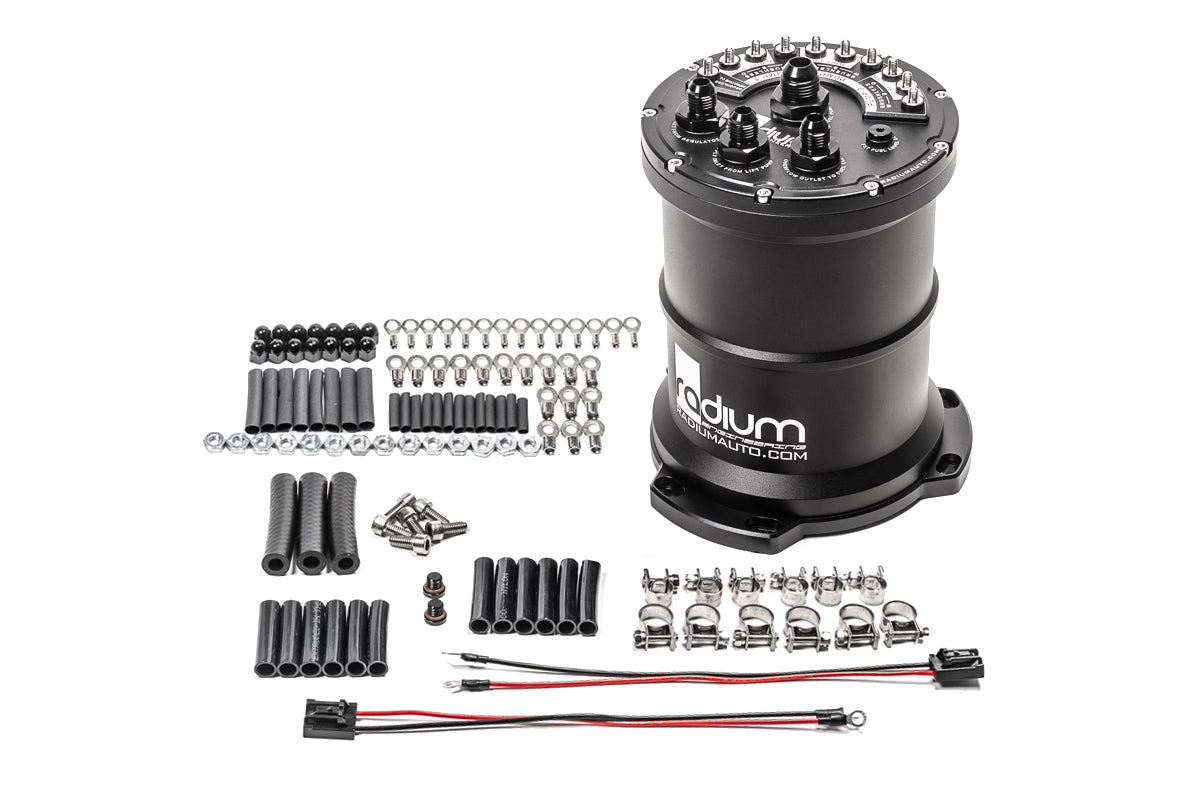 Radium Multi-Pump Fuel Surge Tank - Walbro GSS342 / AEM 50-1200 / DW200/300