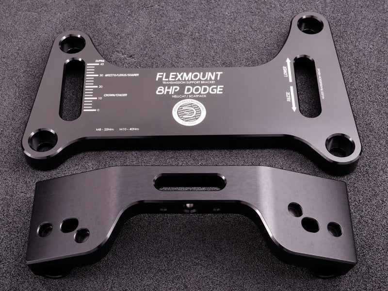 MaxxECU - Flexmount trans support bracket Dodge 8HP