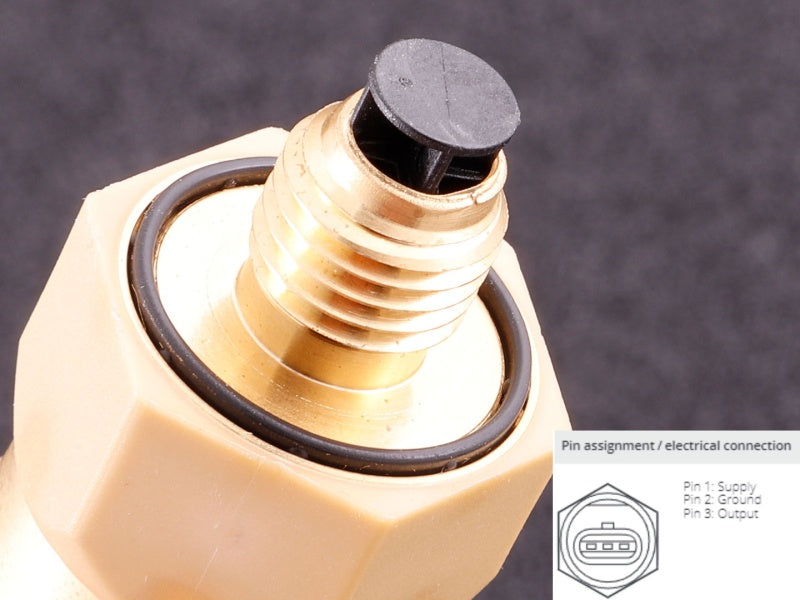 MaxxECU - Liquid pressure and temperature sensor (10bar / 160 deg C) HELLA, multi (digital PWM)
