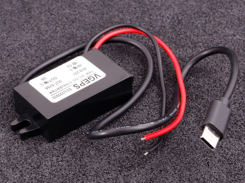 MaxxECU - USB C charger pour Câble installation (5V/3A)