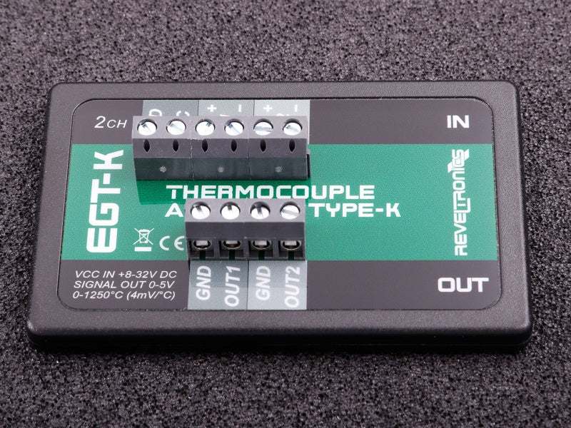 MaxxECU - EGT (TYPE-K) 2CH amplifier 0-5v out