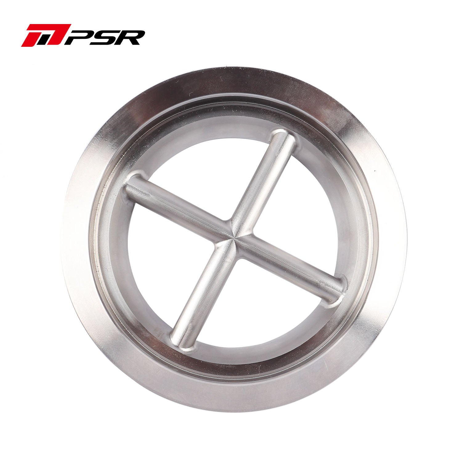 PSR - 5” to 4” Stainless Steel Cross Guard Flange Clamp Kit for 400 Series Turbos Turbine Housing Outlet