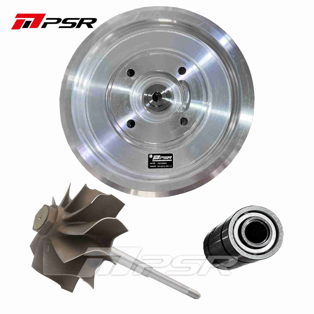 PSR - 400D Ball Bearing Cartridge, Turbine Wheel Backing Plate & Thrust Washer