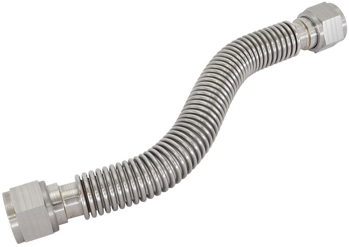 PSR - 12AN | 10AN Stainless Steel Turbo Oil Drain/Return flexible Pipe 300mm/450mm/600mm