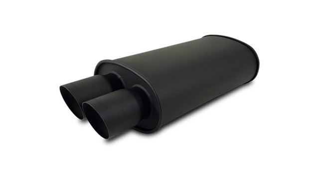 Vibrant - Flat Black Universal Mufflers