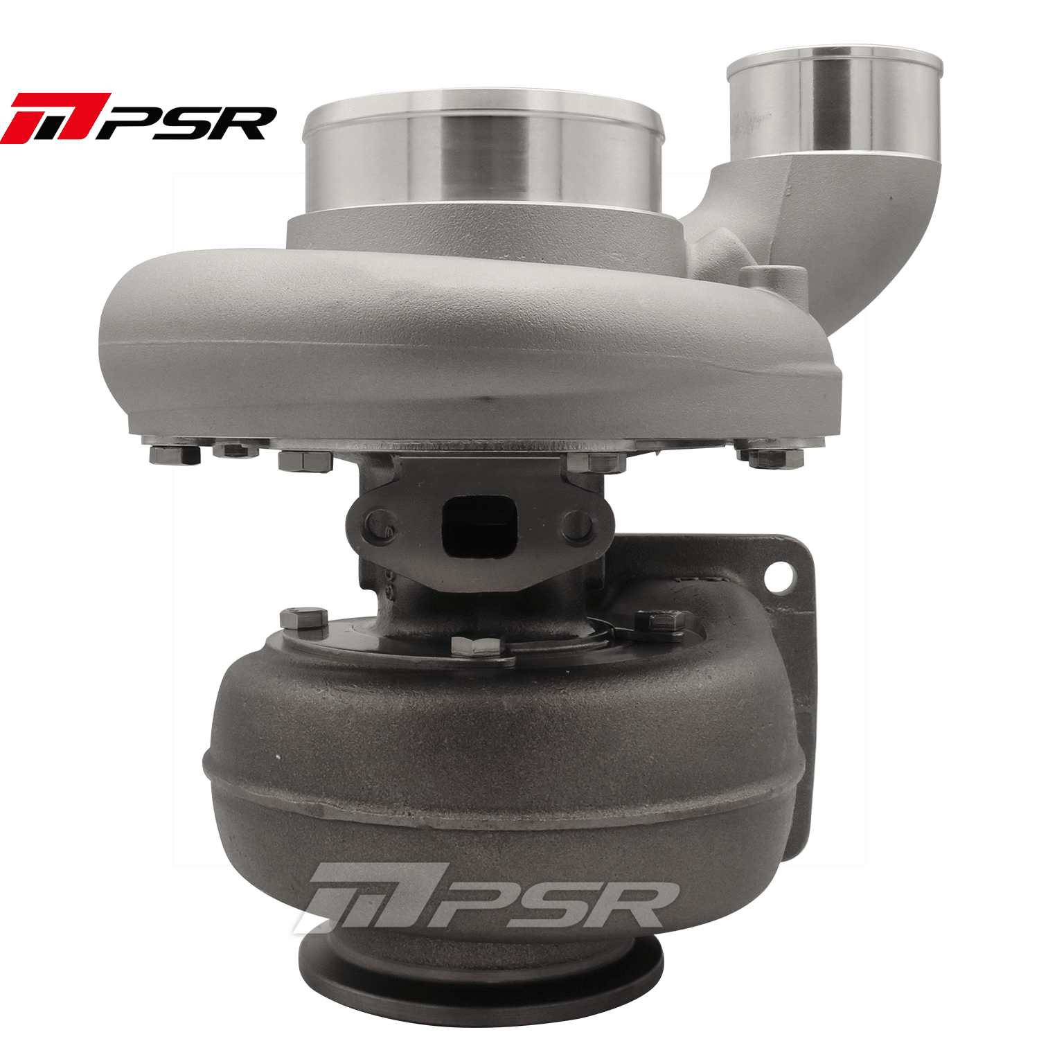 PSR - Billet 363D 366D 369D DUAL CERAMIC BALL BEARING Turbo with 90° Elbow Outlet Compressor