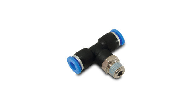 Vibrant - Male Tee Push Lock Vacuum Fittings