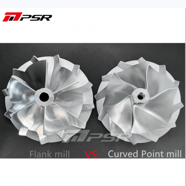 PSR - 7982G Curved Point Mill Compressor Wheel Dual Ball Bearing Turbocharger