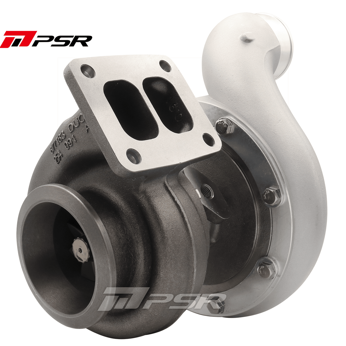 PSR - Billet 363 366 369 Journal Bearing Turbo with 90° Elbow Outlet Compressor