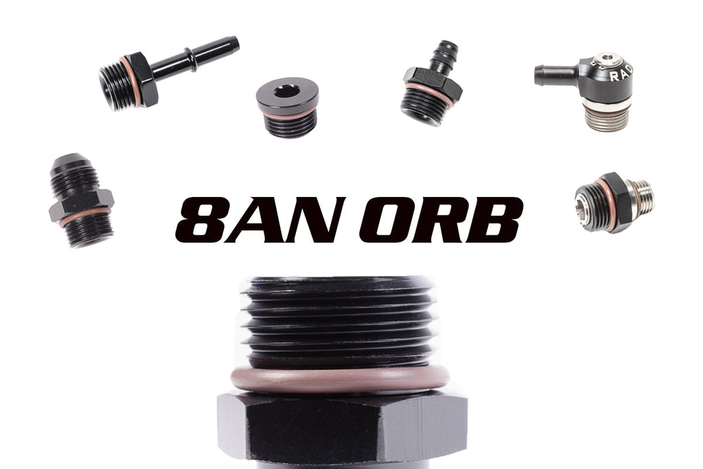 Radium - 8AN ORB Adapter Fittings