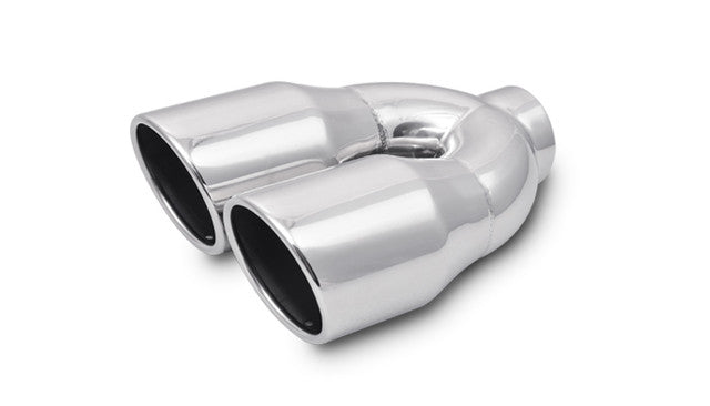 Vibrant - Dual Outlet Weld-On Exhaust Tips
