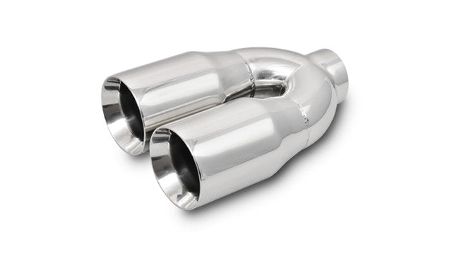 Vibrant - Dual Outlet Weld-On Exhaust Tips