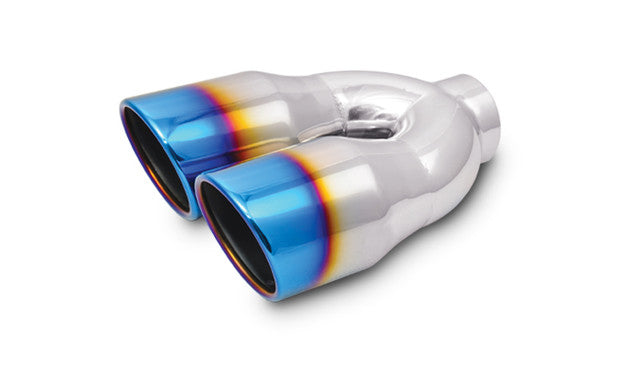 Vibrant - Dual Outlet Weld-On Exhaust Tips