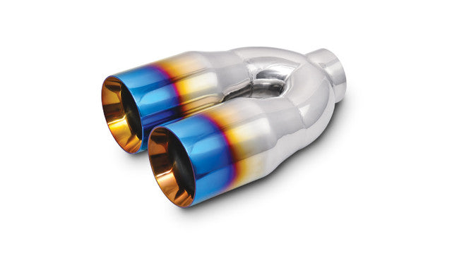 Vibrant - Dual Outlet Weld-On Exhaust Tips
