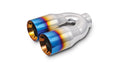 Vibrant - Dual Outlet Weld-On Exhaust Tips