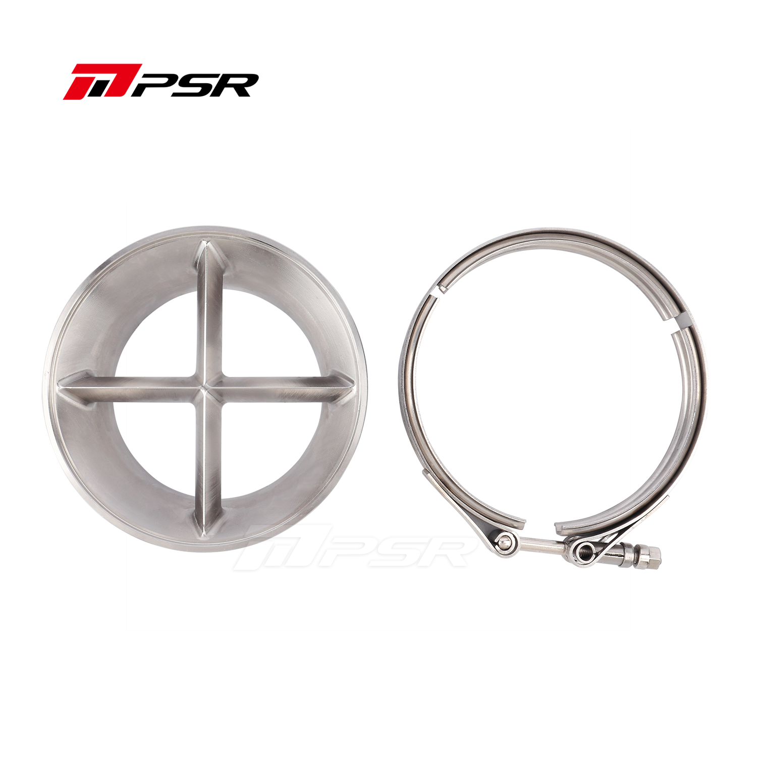 PSR - Stainless Steel Turbine Cross Guard Flange Clamp Kit for 8894G Turbos