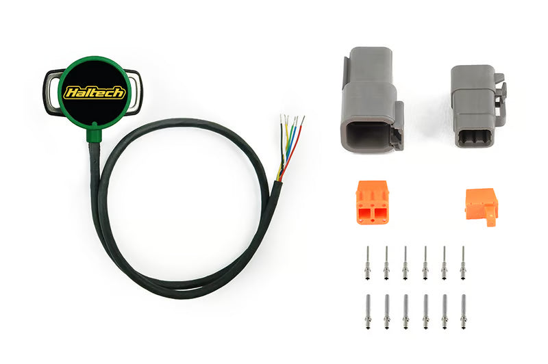 Haltech - Throttle Position Sensor - Contactless Dual Channel 8mm D-shaft - Drive by Wire compatible, 500mm cable length