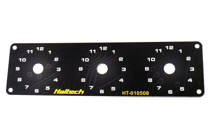 Haltech - Triple Switch Panel Only