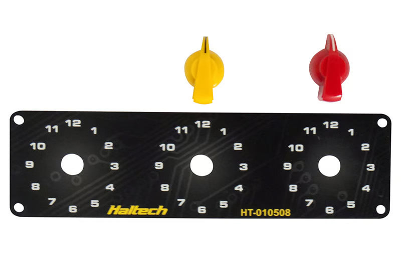 Haltech - Triple Switch Panel Only