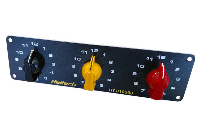 Haltech - Triple Switch Panel Only