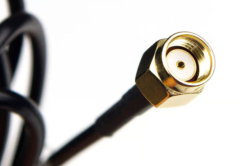 Haltech - Wi-Fi Antenna Glass Mount 2.4Ghz Thread: RP-SMA