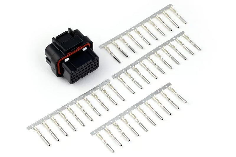 Haltech - Plug and Pins Only - AMP 34 Pin 4 Row - Key 2 4 Keyway Superseal Connector