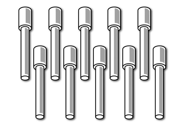 Haltech - Plastic AMP Superseal Connector Waterproofing/Blanking Pins Only