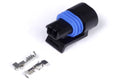 Haltech - Plug and Pins Only - Delphi 2 Pin GM style Coolant Temp Connector (Black)