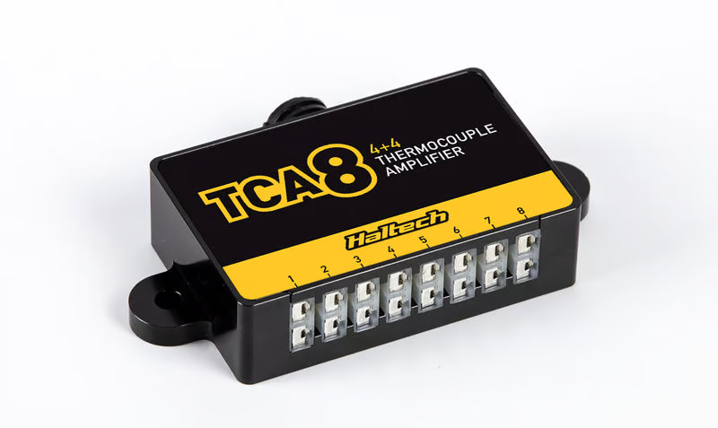 Haltech - TCA-8 (4+4) Eight Channel Thermocouple Amplifier Programmed as TCA-4A and TCA-4B