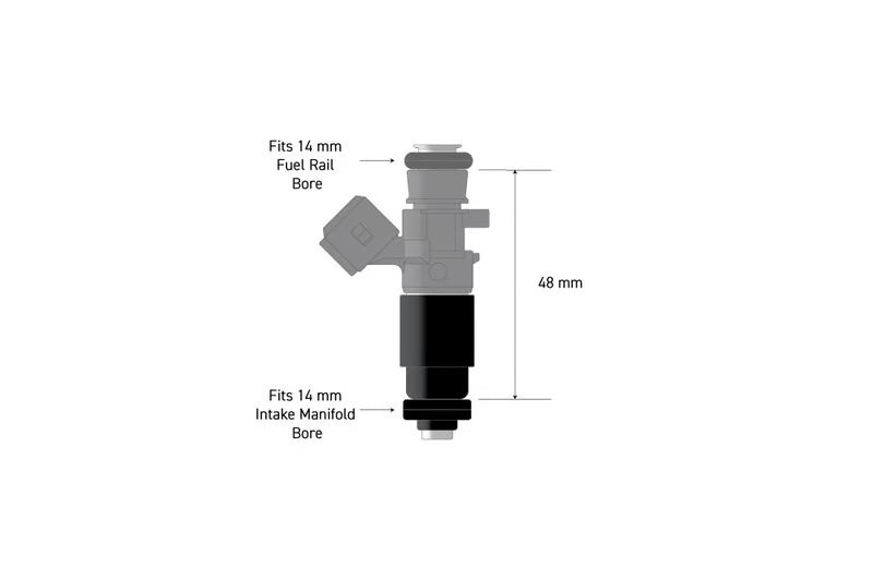 Haltech - Fuel Injector Adapter - Nissan Base
