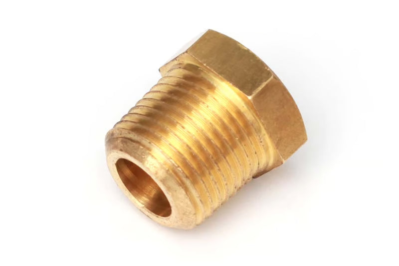 Haltech - Adaptor - Brass 1/8" NPTF to 3/8" NPTF Length: 20mm